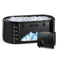 Cold Plunge Tub Built for Daily Recovery, 248 Gallon Capacity, 1 HP Chiller, WiFi Control, Water Treatment Kit